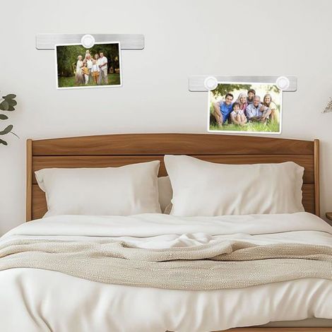2 tableaux aimantés muraux avec 7 aimants blancs white MEMO (1/5)