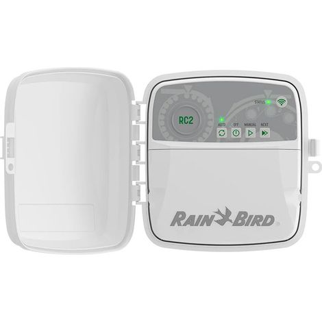 Programmateur d'arrosage automatique Wifi RC2 8 zones extérieur Rain Bird Minuterie d'irrigation électrique