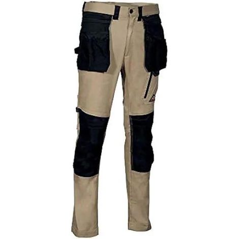 Pantalón de trabajo Cofra Kudus azul marino talla 44 algodón poliéster