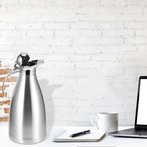 Cafetière isotherme à double paroi sous vide de 2 L, bouteille isotherme pour eau froide, pichet ménager (1/5)