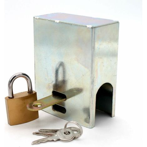 Robinet d'eau interrupteur serrure prise électrique couvercle de protection multifonction robinet extérieur antivol serrure carré argent