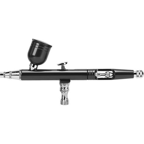 Pistolet à peinture pneumatique AR130K avec buse de 0,3 mm, outil de peinture aérographe pour loisirs créatifs (noir) (1/5)