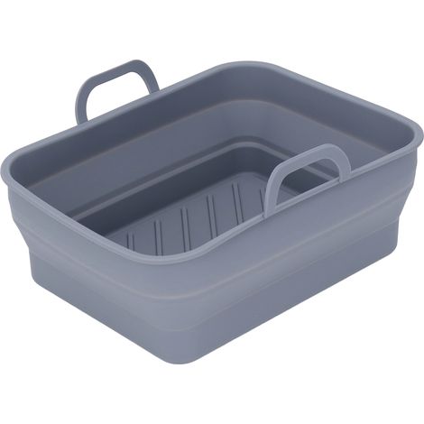 de cuisson rectangulaire en silicone pour autocuiseur gris