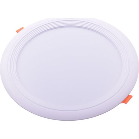 Jandei - Downlight LED oceano redondo empotrar 24W 3000K marco blanco Serie LED Oceano