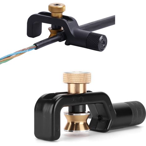 TK-S2 Horizontal- und Vertikal-Abisolierzange, Kabelöffnungsmesser, Glasfaser-Abisolierzange für 8-28,6 mm Kabel, Abisolierzange für geschirmte Glasfaserkabel (1/5)