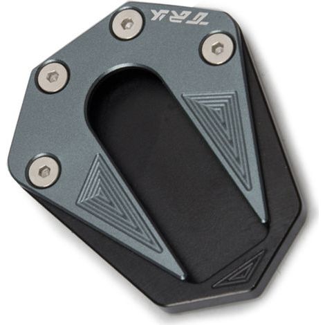 Kickstand plate cushion, motorcycle accessories, side stand foot enlarger, CNC machined aluminum extension for Benelli TRK 502 2017-2018 (1/5)