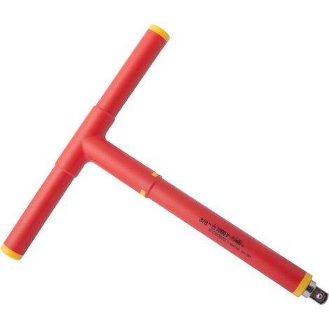Poignée en T 3/8" isolée 1000V IEC 60900 - OE 0713 - CLAS Equipements