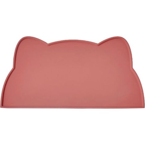 Tapis de gamelle antidérapant en silicone pour chats et chiens, imperméable