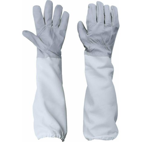 Guantes de protección para apicultores, guantes de apicultura, guantes de piel de oveja para apicultores, guantes de piel de oveja de calidad para apicultores (1/5)