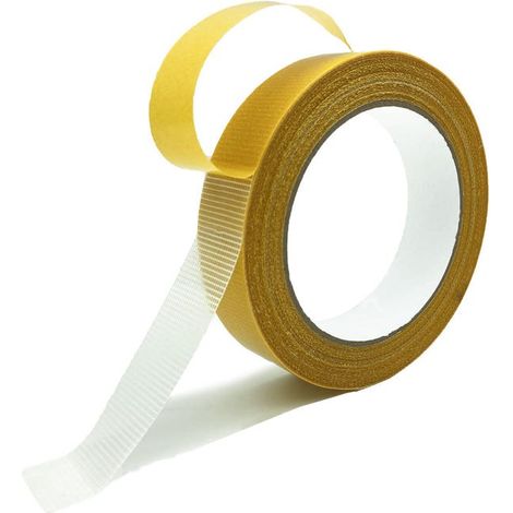 Cinta adhesiva de doble cara transparente extrafuerte, nanocinta de doble cara potente, cinta de montaje, 300 µm (2,5 cm x 20 m)