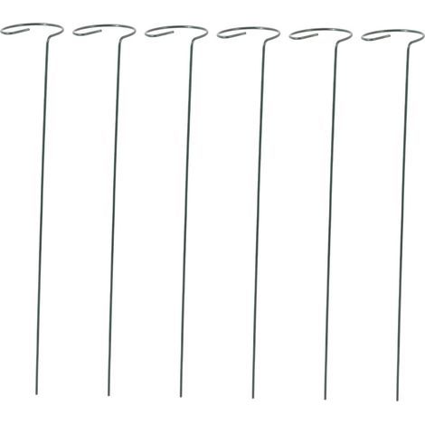 6 Stück Pflanzenstützen Klettergerüst 40cm Kunststoff (1/5)