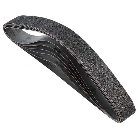 Bande Abrasive - 50 x 1066 mm - Bande de Ponceuse - Grain 36 - 40 (1/5)