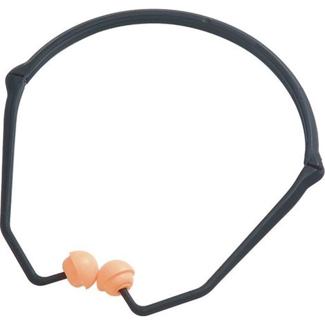 Tapones auditivos SNR 30dB HONEYWELL HOWARD LEIGHT con diadema Percap (1/3)