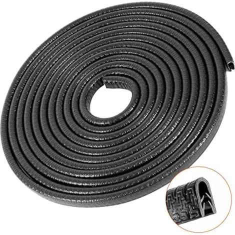 Joint de porte en caoutchouc 5M – Protection flexible pour bords de porte – Installation facile sans colle – Résistant aux chocs et à la chaleur (1/5)