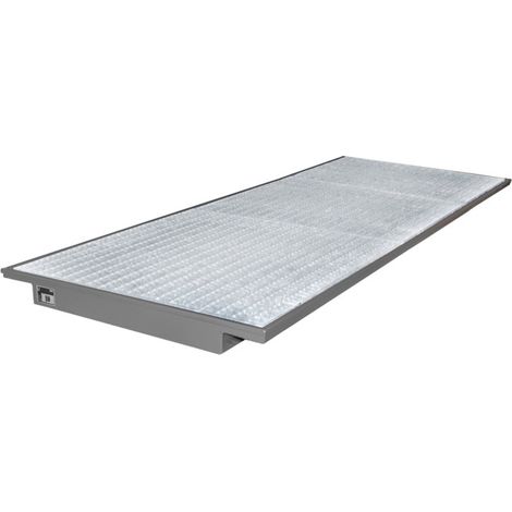Bauer Südlohn Bac suspendu EHW 3600, peint, gris souris