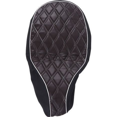Housse de selle en cuir de remplacement pour Vespa 125/150 Sprint Fast Ts Super Vbb Vba Vnb GTR GlBrown (1/5)