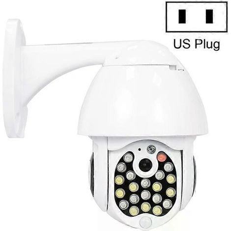 Caméra dôme extérieure WiFi - 2 MP, vision nocturne, audio bidirectionnel, détection de mouvement - (1/2)
