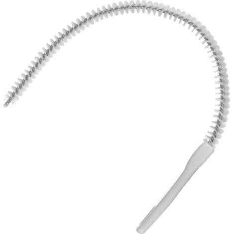 Brosse de débouchage flexible SECFOU pour éliminer les bouchons , fabriquée en ABS et fibres nylon .