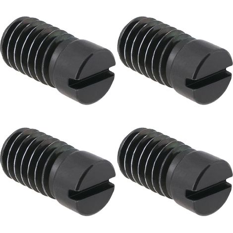 Lot de 4 vis de serrage de rechange pour scie sauteuse 2603400000 compatible avec GST 12 52 53 54 60 65 80 PST 55 52 Noir (1/5)