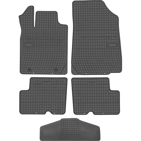 Tappetini Frogum ET0331 - copertura 200000/1 - Dacia Duster I (prima del restyling) dal 2010 al 2013 / Dacia Logan 2005-2013 / Dacia Sandero 2008-2013 - vano piedi lato guidatore - installati (1/5)