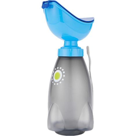 Tragbares Urinal für Frauen – Reise-Toilettenflasche mit Deckel und Auslaufschutz  Ergonomisches Design, Uriniergerät mit hohem Fassungsvermögen