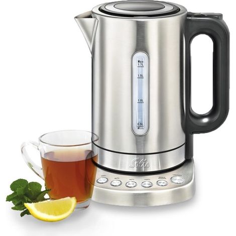 Solis Vario Temp Kettle bouilloire électrique acier inoxydable (1/5)