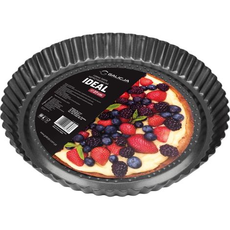 Teglia antiaderente per crostate, teglia antiaderente ideale, 27 cm (1/4)