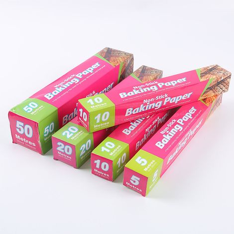 Papier absorbant alimentaire 30 cm x 20 m, feuilles anti-graisse qualité alimentaire pour barbecue, gâteau et pain (1/5)