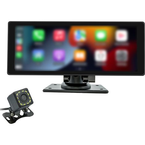 Stéréo de voiture à écran tactile 10,26 pouces IPS BT 5.0 Lecteur MP5 portable avec caméra de recul (1/5)