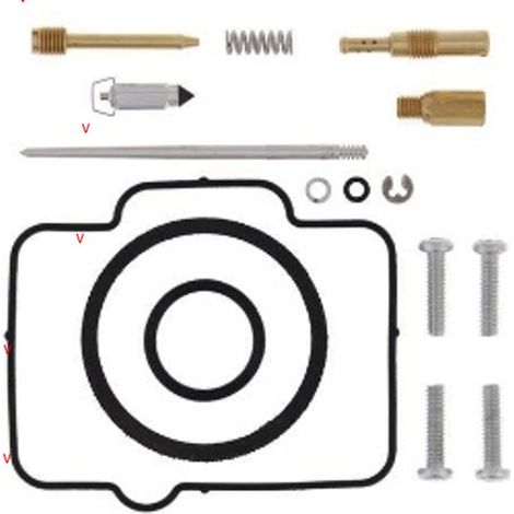 Kit de reparación de carburador Bearing Worx para Suzuki RM 250 '93 (26-1194)