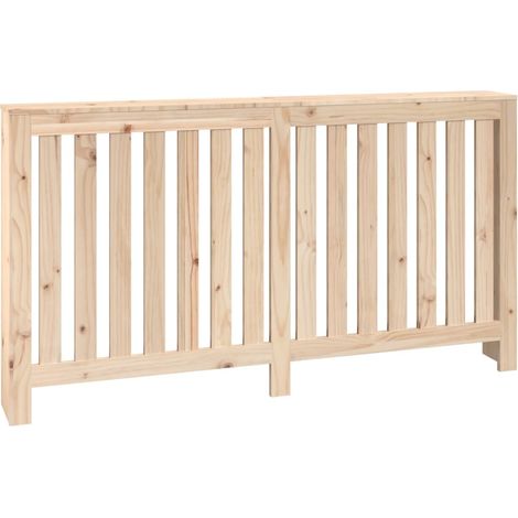 Cache-radiateur 153x19x84 cm Bois massif de pin (1/5)