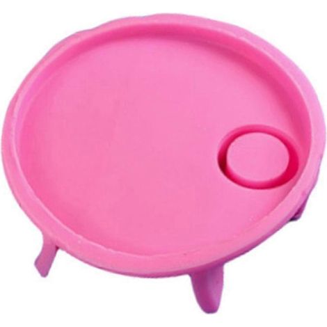Moules en silicone pour plateau en résine, pour la fabrication de bougeoirs (1/4)