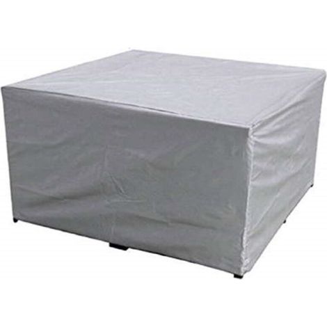 Rechteckige Schutzhülle für Gartenmöbel, aus Polyester, wasserdicht, staubdicht, UV-beständig, für Gartenstühle oder -tische (Abmessungen: 225 x 116 x 82 cm) (1/5)