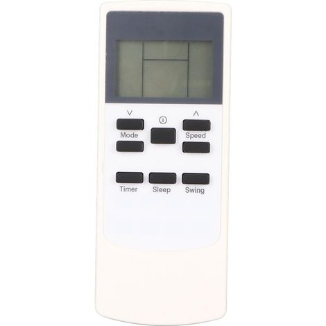 Sollbry YKR H 531E Télécommande, Télécommande de Climatiseur pour Climatisation Portable Intelligente, Remplacement de Télécommande Universelle Ergonomique (1/5)