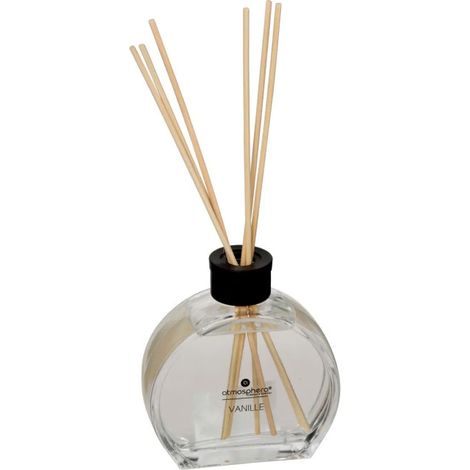 Diffuseur de Parfum & 6 Bâtonnets "Haly" 100ml Vanille (1/2)