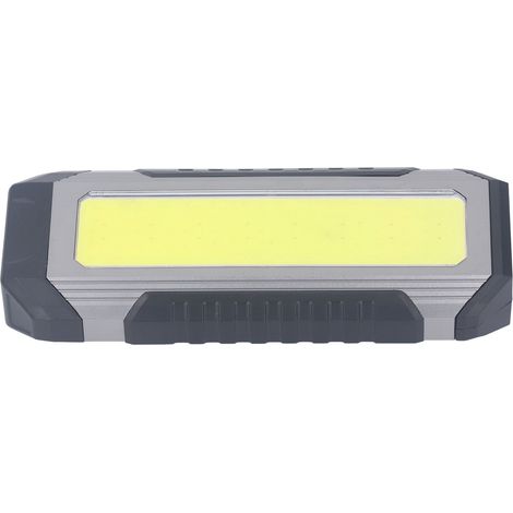 Lampe de travail COB rechargeable, magnétique, LED, portable, ultra-lumineuse et multifonctionnelle, idéale pour la réparation automobile et le camping. (1/5)