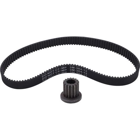 384-3 M-12, 16T, 8mm Riemenscheiben-Zahnriemen aus Gummi für Elektroroller (1/5)