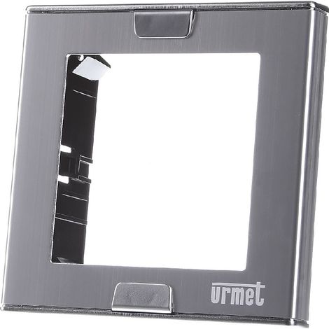 Quadratischer Rahmen mit Rahmen für Sinthesi-Gegensprechanlagen 1 Urmet-Modul 1148/61