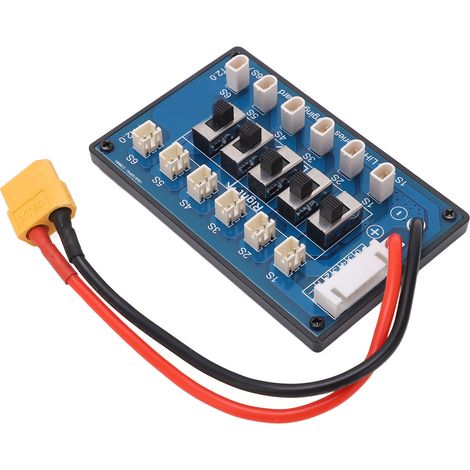 Adaptateur de connexion série pour charge équilibrée de batterie Li-ion 1S, carte d'équilibrage de charge (1/5)