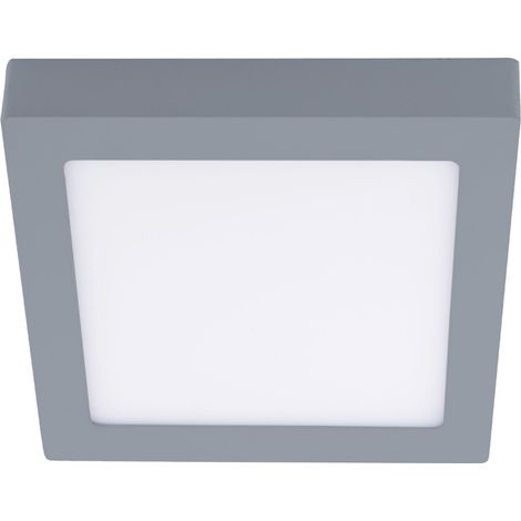 Downlight LED 12W 4000K Know gris carré CRISTALRECORD 02-600-12-181
