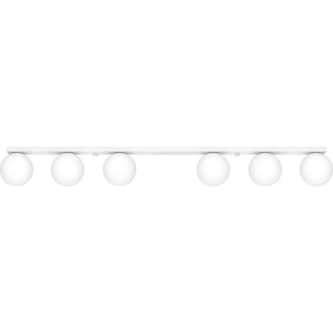 Regleta Eaus blanco, 6 luces (1/4)