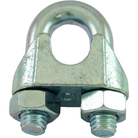 Serre-câble à étrier WSC - Matière : acier - Diamètre de câble maximal : 5 mm (1/2)
