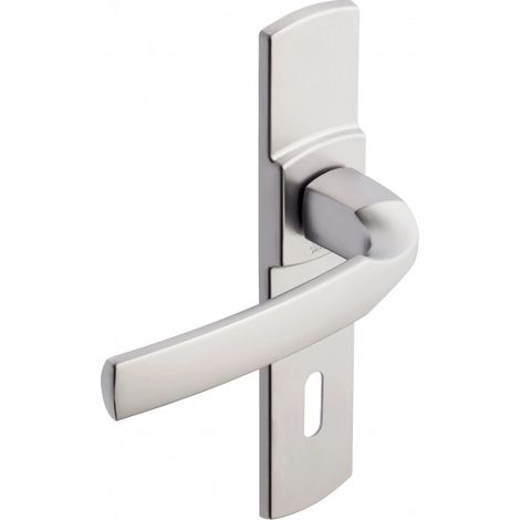 Juego de puerta Artis BEZAULT 165mm entre centros - Acero inoxidable cepillado - Llave en L - 865223
