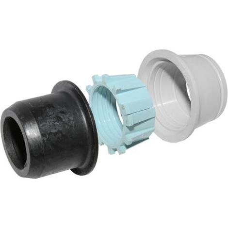 Plasson Klemmfittings Reduktionssatz für Serie 18, d 50 x 40, Wasser 16 bar, 189300050040