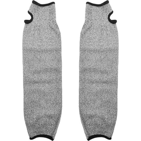 Schutzhülse für den Arm, Schnittschutz-Hülse für den Arm, Sicherheits-Armschutz, Arbeitshandschuhe mit langen Ärmeln, schnittfest für Garten, Küche und landwirtschaftliche Arbeiten (45 cm)