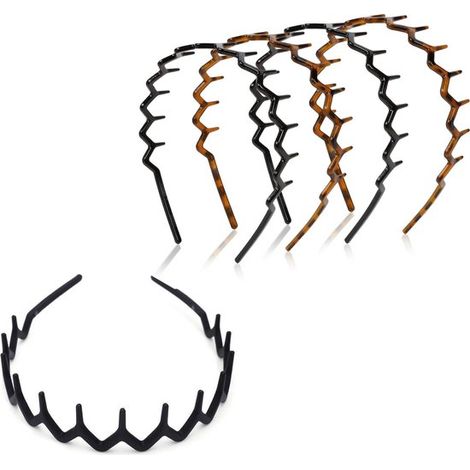 Conjunto de 5 diademas para mujer, accesorios para el cabello, cintas para el cabello, diadema para hombres y mujeres, para correr, deportes y uso diario, baile, yoga, accesorio de maquillaje. (1/5)