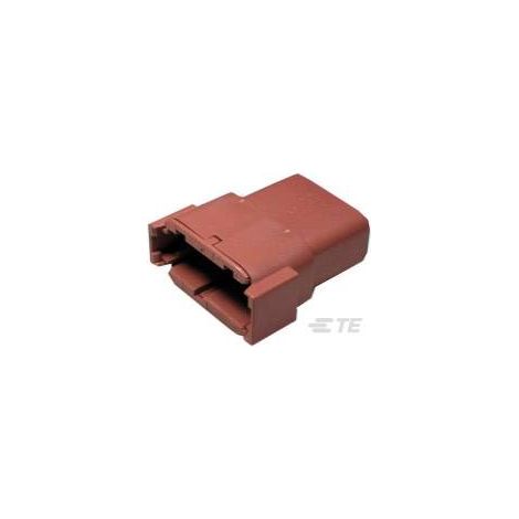 Boîtier pour contacts mâles série DTM TE Connectivity DTM04-12PD Nbr total de pôles 12 1 pc(s)