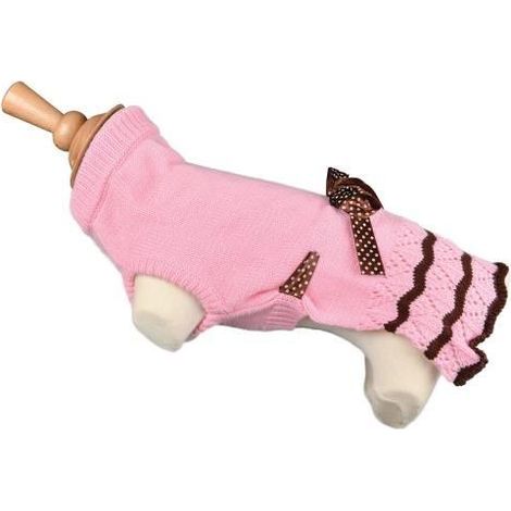 Pull fantaisie pour chien Crochet Taille : T30 (1/5)