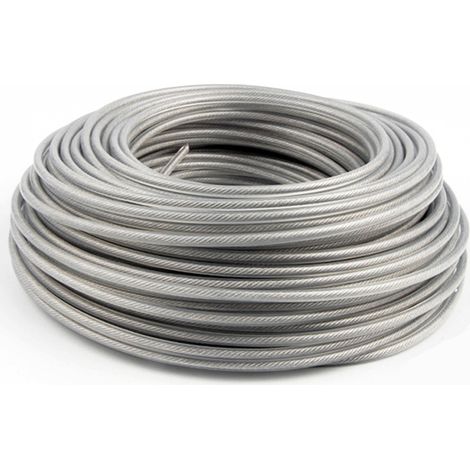 Cuerda de alambre para desbrozadora de 3 mm x 40 m