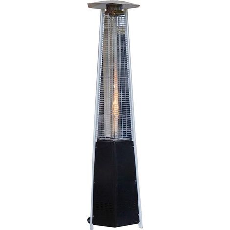 STUFA A GAS 13KW Fiamma Libera A PIRAMIDE PER ESTERNI - FUNGO GPL - XONE